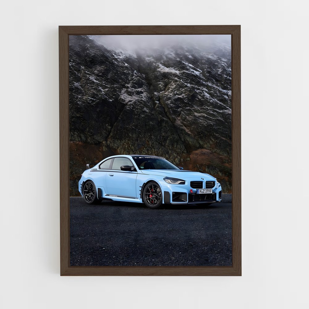 Poster Blue Mountain Racer – affiche BMW (vue 5)